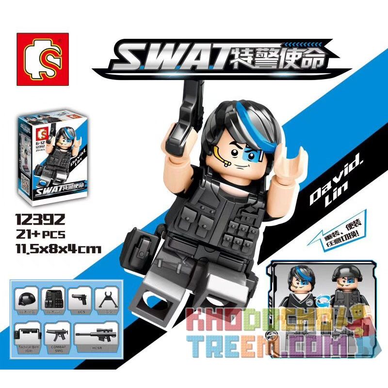 SHENG YUAN SY 12392 12393 12394 12395 12396 12397 12398 12399 non  8 CĂN CỨ QUÂN SỰ MINIFIGURES bộ đồ chơi xếp lắp ráp ghép mô hình Swat Special Force Đặc Nhiệm 183 khối