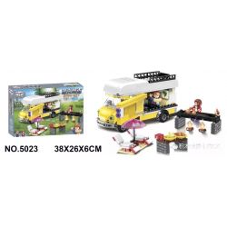 Winner 5023 non  CAMPER BAR BBQ PICNIC SUN GHẾ bộ đồ chơi xếp lắp ráp ghép mô hình Rock City Thành Phố Đá 272 khối