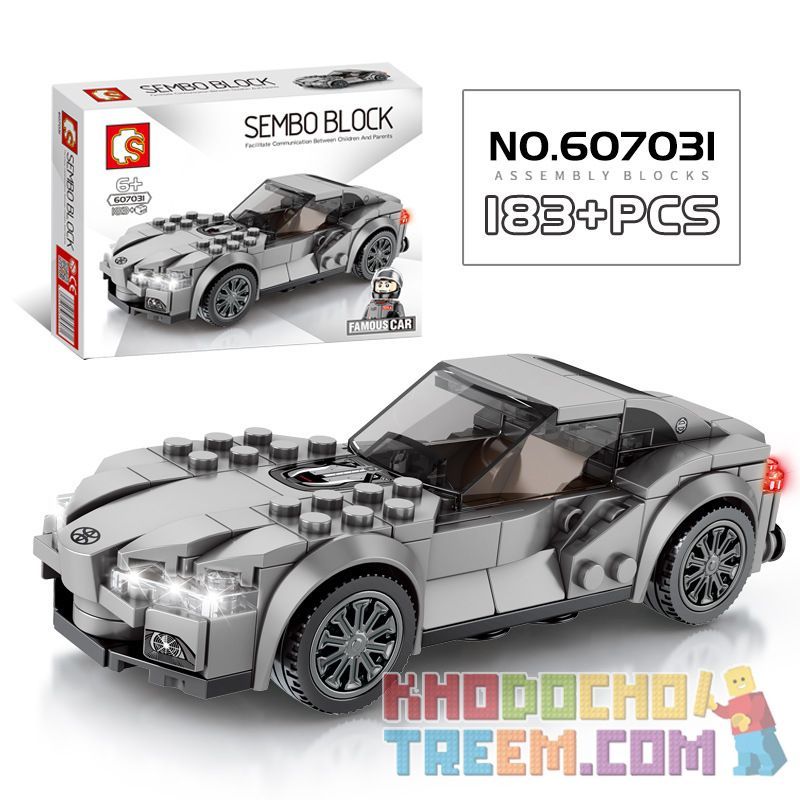 IBLOCK PL-920-132 920-132 PL920-132 SEMBO 607031 607103 SHENG YUAN SY 5061 SHENZHEN RAEL ENTERTAINMENT K00001-5 00001-5 K00001-8 00001-8 non  TOYOTA FT-1 (BÒ QUỶ) bộ đồ chơi xếp lắp ráp ghép mô hình Speed Champions Racing Cars FAMOUSCAR Đua Xe Công Thức 183 khối