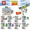 SHENG YUAN SY SY6699 6699 non  BUZZ LIGHTYEAR 8 KẾT HỢP bộ đồ chơi xếp lắp ráp ghép mô hình Toy Story Câu Chuyện Đồ Chơi 285 khối