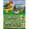 SHENG YUAN SY SY789 non  4 CẢNH ĐUỔI BẮT ÁNH SÁNG bộ đồ chơi xếp lắp ráp ghép mô hình Minecraft MY WORLD Game Xây Dựng
