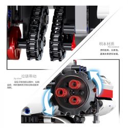 MouldKing 13027 Mould King 13027 non  LẬP TRÌNH GIÁO DỤC CÂN BẰNG THÔNG MINH 13027 bộ đồ chơi xếp lắp ráp ghép mô hình  COUNTER BALANCE POISE Kỹ Thuật Công Nghệ Cao Mô Hình Phương Tiện 649 khối