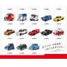 Decool 22001 Jisi 22001 non  XE DU LỊCH MÀU VÀNG TRẮNG bộ đồ chơi xếp lắp ráp ghép mô hình Speed Champions Racing Cars MINI RACING PACEMAKER Đua Xe Công Thức 99 khối