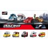 Decool 22001 Jisi 22001 non  XE DU LỊCH MÀU VÀNG TRẮNG bộ đồ chơi xếp lắp ráp ghép mô hình Speed Champions Racing Cars MINI RACING PACEMAKER Đua Xe Công Thức 99 khối