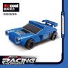 Decool 22009 Jisi 22009 non  XE ĐUA MÀU XANH bộ đồ chơi xếp lắp ráp ghép mô hình Speed Champions Racing Cars MINI RACING PACEMAKER Đua Xe Công Thức 49 khối