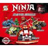 SHENG YUAN SY 7008A 7008B 7008C 7008D non  NINJA CARAVAN XE LỬA CHỚP BĂNG ĐÂM bộ đồ chơi xếp lắp ráp ghép mô hình The  Ninjago Movie NINJA MASTER Ninja Lốc Xoáy 531 khối