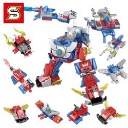 SHENG YUAN SY 1119 non  SIÊU NHÂN ULTRAMAN NGƯỜI KHỔNG LỒ VŨ TRỤ 10 KẾT HỢP bộ đồ chơi xếp lắp ráp ghép mô hình Vệ Binh Vũ Trụ Siêu Nhân Điện Quang 206 khối