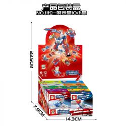 SHENG YUAN SY 1119 non  SIÊU NHÂN ULTRAMAN NGƯỜI KHỔNG LỒ VŨ TRỤ 10 KẾT HỢP bộ đồ chơi xếp lắp ráp ghép mô hình Vệ Binh Vũ Trụ Siêu Nhân Điện Quang 206 khối