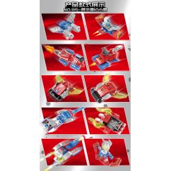 SHENG YUAN SY 1119 non  SIÊU NHÂN ULTRAMAN NGƯỜI KHỔNG LỒ VŨ TRỤ 10 KẾT HỢP bộ đồ chơi xếp lắp ráp ghép mô hình Vệ Binh Vũ Trụ Siêu Nhân Điện Quang 206 khối