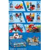 SEMBO 603045 non  8 TỔ HỢP XE CỨU HỎA bộ đồ chơi xếp lắp ráp ghép mô hình Fire Rescure FIRE FRONTLINE 324 khối