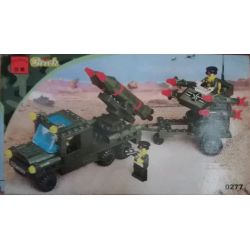 AUSINI 22505 Enlighten 0277 Qman 0277 non  XE TÊN LỬA bộ đồ chơi xếp lắp ráp ghép mô hình Military Army Quân Sự Bộ Đội