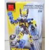 Enlighten 230 Qman 230 non  NGƯỜI SÓI WOLVERINE bộ đồ chơi xếp lắp ráp ghép mô hình Super Heroes Siêu Nhân Anh Hùng 53 khối
