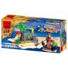 Enlighten 314 Qman 314 non  TRẠM TRUNG CHUYỂN KHO BÁU bộ đồ chơi xếp lắp ráp ghép mô hình Pirates Of The Caribbean Cướp Biển Vùng Caribe 95 khối