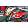 Enlighten 403 Qman 403 non  XE MÁY bộ đồ chơi xếp lắp ráp ghép mô hình Speed Champions Racing Cars RACERS MOTORCYCLE Đua Xe Công Thức 139 khối