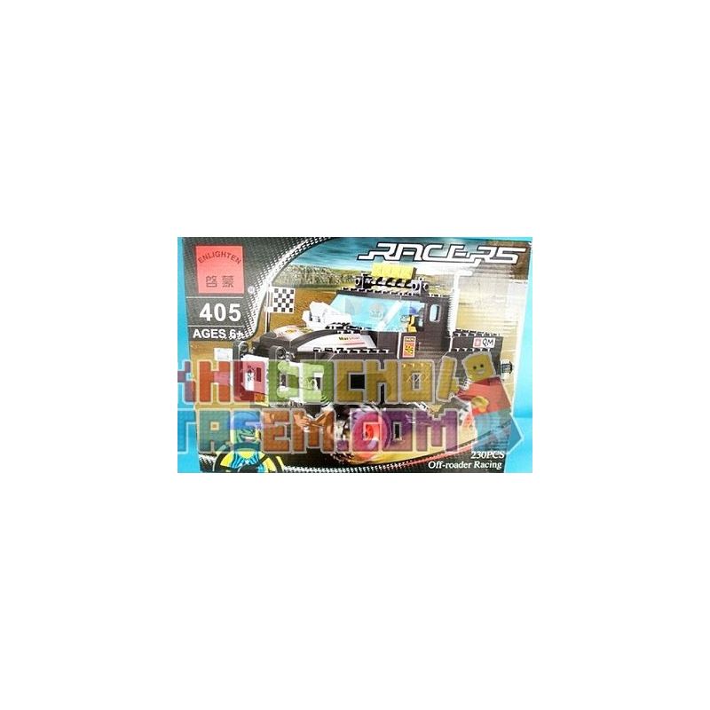 Enlighten 405 Qman 405 non  SUV. bộ đồ chơi xếp lắp ráp ghép mô hình Speed Champions Racing Cars RACERS OFF-RODER RACING Đua Xe Công Thức 230 khối