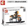 SEMBO 701101 SHENZHEN RAEL ENTERTAINMENT 50009 non  XE MÁY XUYÊN QUỐC GIA KTM bộ đồ chơi xếp lắp ráp ghép mô hình  TECHINQUE MOTORCYCLE Kỹ Thuật Công Nghệ Cao Mô Hình Phương Tiện 209 khối