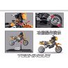 SEMBO 701101 SHENZHEN RAEL ENTERTAINMENT 50009 non  XE MÁY XUYÊN QUỐC GIA KTM bộ đồ chơi xếp lắp ráp ghép mô hình  TECHINQUE MOTORCYCLE Kỹ Thuật Công Nghệ Cao Mô Hình Phương Tiện 209 khối