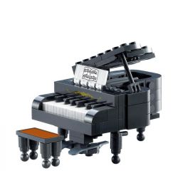 Enlighten 411 Qman 411 non  ĐÀN PIANO bộ đồ chơi xếp lắp ráp ghép mô hình Creator MODEL PIANO Sáng Tạo 141 khối