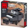Enlighten 411 Qman 411 non  ĐÀN PIANO bộ đồ chơi xếp lắp ráp ghép mô hình Creator MODEL PIANO Sáng Tạo 141 khối