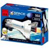 Enlighten 502 Qman 502 ZEPHYR KNIGHT 2007 non  TÀU CON THOI bộ đồ chơi xếp lắp ráp ghép mô hình Space MINI SPACE SHUTTLE Thám Hiểm Không Gian 30 khối