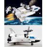Enlighten 509 Qman 509 non  KHÁM PHÁ TÀU CON THOI bộ đồ chơi xếp lắp ráp ghép mô hình Space SPACE SHUTTLE DISCOVERY Thám Hiểm Không Gian 125 khối
