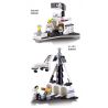 Enlighten 509 Qman 509 non  KHÁM PHÁ TÀU CON THOI bộ đồ chơi xếp lắp ráp ghép mô hình Space SPACE SHUTTLE DISCOVERY Thám Hiểm Không Gian 125 khối