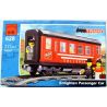 Enlighten 628 Qman 628 non  HUẤN LUYỆN VIÊN GIÁC NGỘ bộ đồ chơi xếp lắp ráp ghép mô hình Trains TRAIN ENLIGHTEN PASSENGER CAR Tàu Hỏa 217 khối