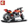 SEMBO 701100 non  MÔ HÌNH XE HARLEY bộ đồ chơi xếp lắp ráp ghép mô hình  TECHINQUE MOTORCYCLE Kỹ Thuật Công Nghệ Cao Mô Hình Phương Tiện 171 khối