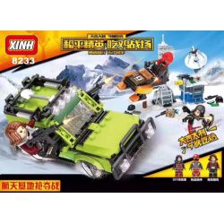 XINH 8233 non  LẤY CĂN CỨ KHÔNG GIAN bộ đồ chơi xếp lắp ráp ghép mô hình Movie & Game Phim Và Trò Chơi 395 khối