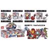 SHENG YUAN SY SY1367 1367 non  8 NHÂN VẬT MINI NHẢY DÙ bộ đồ chơi xếp lắp ráp ghép mô hình Marvel Super Heroes HEROES ASSEMBLE Siêu Anh Hùng Marvel 136 khối