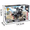 PanlosBrick 630001 Panlos Brick 630001 non  8 CẢNH NHỎ bộ đồ chơi xếp lắp ráp ghép mô hình Tigers TIGERS SPECIAL OP'S FLYING Đặc Nhiệm Cọp 340 khối