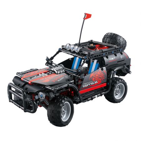 Decool 33002 Jisi 33002 non  CHẤT ĐỘC - XE OFF-ROAD bộ đồ chơi xếp lắp ráp ghép mô hình  SCORPION-SUV Kỹ Thuật Công Nghệ Cao Mô Hình Phương Tiện 750 khối