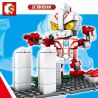 SEMBO 108518 non  DREAMIER. bộ đồ chơi xếp lắp ráp ghép mô hình Ultraman SEMBO BLOCK Vệ Binh Vũ Trụ Siêu Nhân Điện Quang 284 khối