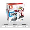 SEMBO 108518 non  DREAMIER. bộ đồ chơi xếp lắp ráp ghép mô hình Ultraman SEMBO BLOCK Vệ Binh Vũ Trụ Siêu Nhân Điện Quang 284 khối