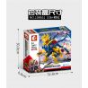 SEMBO 108651 non  SIÊU THÚ TỐI THƯỢNG KILLER SAULUS bộ đồ chơi xếp lắp ráp ghép mô hình Ultraman ULTRAMAN HEROS Vệ Binh Vũ Trụ Siêu Nhân Điện Quang 536 khối