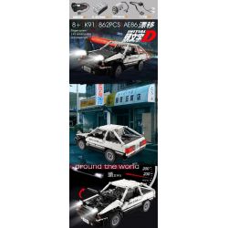 SUPER 18K K-81 K91 non  CỬA HÀNG ĐẬU PHỤ D FUJIWARA BAN ĐẦU TOYOTA AE86 DRIFT bộ đồ chơi xếp lắp ráp ghép mô hình  IAN INITIAL D TOYOTA AE86 Kỹ Thuật Công Nghệ Cao Mô Hình Phương Tiện 862 khối