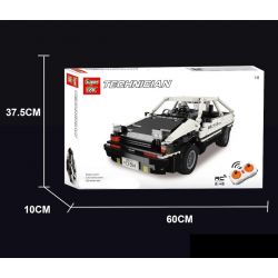 SUPER 18K K-81 K91 non  CỬA HÀNG ĐẬU PHỤ D FUJIWARA BAN ĐẦU TOYOTA AE86 DRIFT bộ đồ chơi xếp lắp ráp ghép mô hình  IAN INITIAL D TOYOTA AE86 Kỹ Thuật Công Nghệ Cao Mô Hình Phương Tiện 862 khối