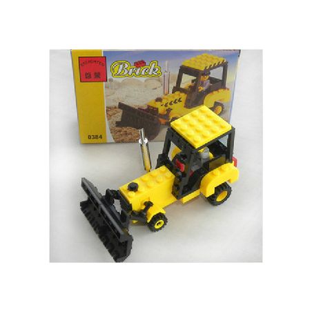 Enlighten 0384 Qman 0384 non  CHIẾC XE ỦI bộ đồ chơi xếp lắp ráp ghép mô hình City Thành Phố