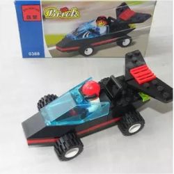 Enlighten 0388 Qman 0388 non  XE HƠI bộ đồ chơi xếp lắp ráp ghép mô hình City Thành Phố