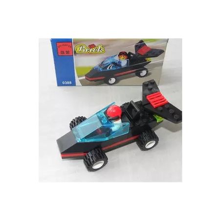 Enlighten 0388 Qman 0388 non  XE HƠI bộ đồ chơi xếp lắp ráp ghép mô hình City Thành Phố