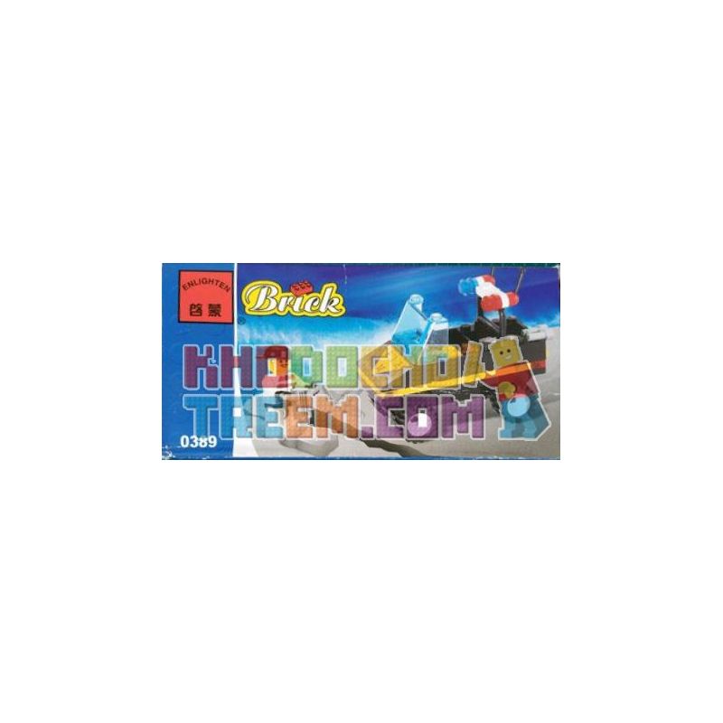 Enlighten 0389 Qman 0389 non  PHƯƠNG TIỆN SỬA CHỮA VEN BIỂN bộ đồ chơi xếp lắp ráp ghép mô hình City Thành Phố