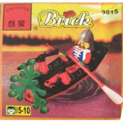 Enlighten 9815 Qman 9815 non  TÀU CƯỚP BIỂN bộ đồ chơi xếp lắp ráp ghép mô hình  CORSAIR Kỹ Thuật Công Nghệ Cao Mô Hình Phương Tiện 23 khối