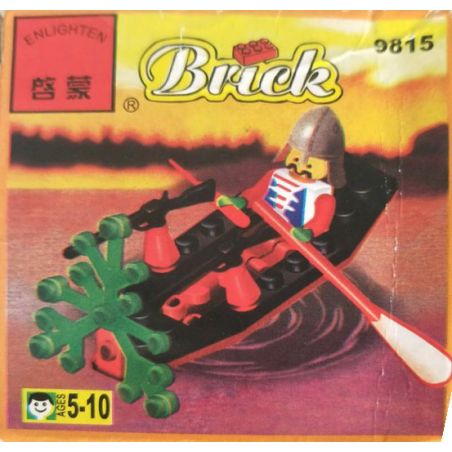 Enlighten 9815 Qman 9815 non  TÀU CƯỚP BIỂN bộ đồ chơi xếp lắp ráp ghép mô hình  CORSAIR Kỹ Thuật Công Nghệ Cao Mô Hình Phương Tiện 23 khối