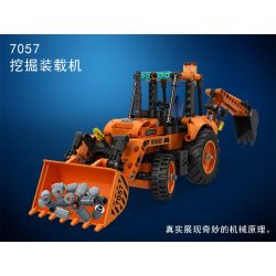 IBLOCK PL-920-111 920-111 PL920-111 Winner 7057 non  BỘ TẢI BACKHOE. bộ đồ chơi xếp lắp ráp ghép mô hình  TECHNIQUE BACKHOE LOADER Kỹ Thuật Công Nghệ Cao Mô Hình Phương Tiện 377 khối