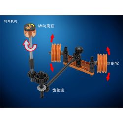 IBLOCK PL-920-111 920-111 PL920-111 Winner 7057 non  BỘ TẢI BACKHOE. bộ đồ chơi xếp lắp ráp ghép mô hình  TECHNIQUE BACKHOE LOADER Kỹ Thuật Công Nghệ Cao Mô Hình Phương Tiện 377 khối