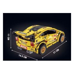 SUPER 18K K-82 non  HONDA FIT GK-5 LOẠI R bộ đồ chơi xếp lắp ráp ghép mô hình  IAN HONDA FIT GK-5 TYPE R Kỹ Thuật Công Nghệ Cao Mô Hình Phương Tiện 677 khối