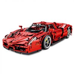 SEMBO 701020 non  ENZO FERRAI 1:10. tỷ lệ 1:10 bộ đồ chơi xếp lắp ráp ghép mô hình  ENZO FERRARI Kỹ Thuật Công Nghệ Cao Mô Hình Phương Tiện 2569 khối