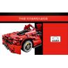 SEMBO 701020 non  ENZO FERRAI 1:10. tỷ lệ 1:10 bộ đồ chơi xếp lắp ráp ghép mô hình  ENZO FERRARI Kỹ Thuật Công Nghệ Cao Mô Hình Phương Tiện 2569 khối