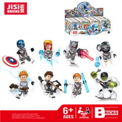 JISI 0317 0318 0319 0320 0321 0322 0323 0324 non  AVENGERS 4 TRẬN CHIẾN CUỐI CÙNG BÚP BÊ LƯỢNG TỬ 8 bộ đồ chơi xếp lắp ráp ghép mô hình Super Heroes SUPERHEROES Siêu Nhân Anh Hùng
