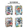 JISI 0317 0318 0319 0320 0321 0322 0323 0324 non  AVENGERS 4 TRẬN CHIẾN CUỐI CÙNG BÚP BÊ LƯỢNG TỬ 8 bộ đồ chơi xếp lắp ráp ghép mô hình Super Heroes SUPERHEROES Siêu Nhân Anh Hùng